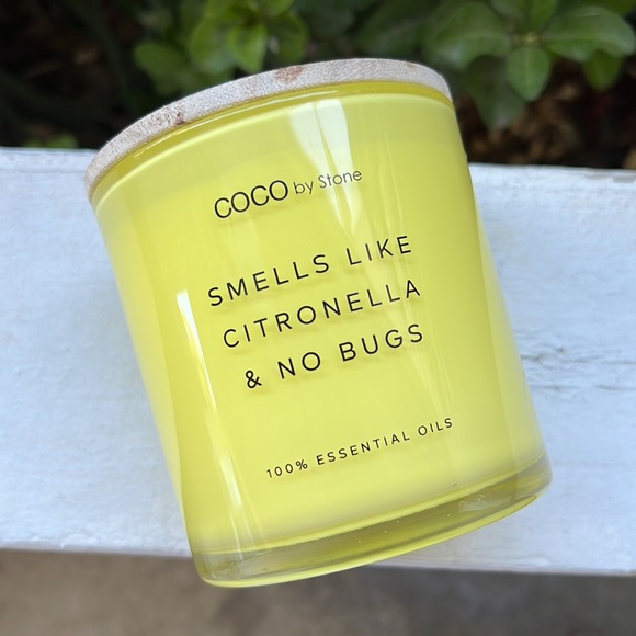 Coco by Stone Citronella Candle - Picture 2 of 9